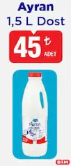 DOST AYRAN 1,5 L